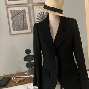 Black Chanel uniform Jacket size 42 (8)